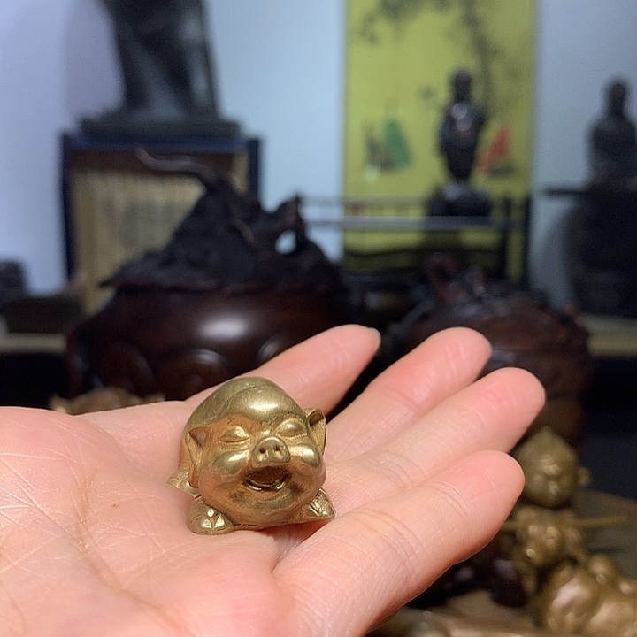 *****铜茶宠 摆件 熏香炉
