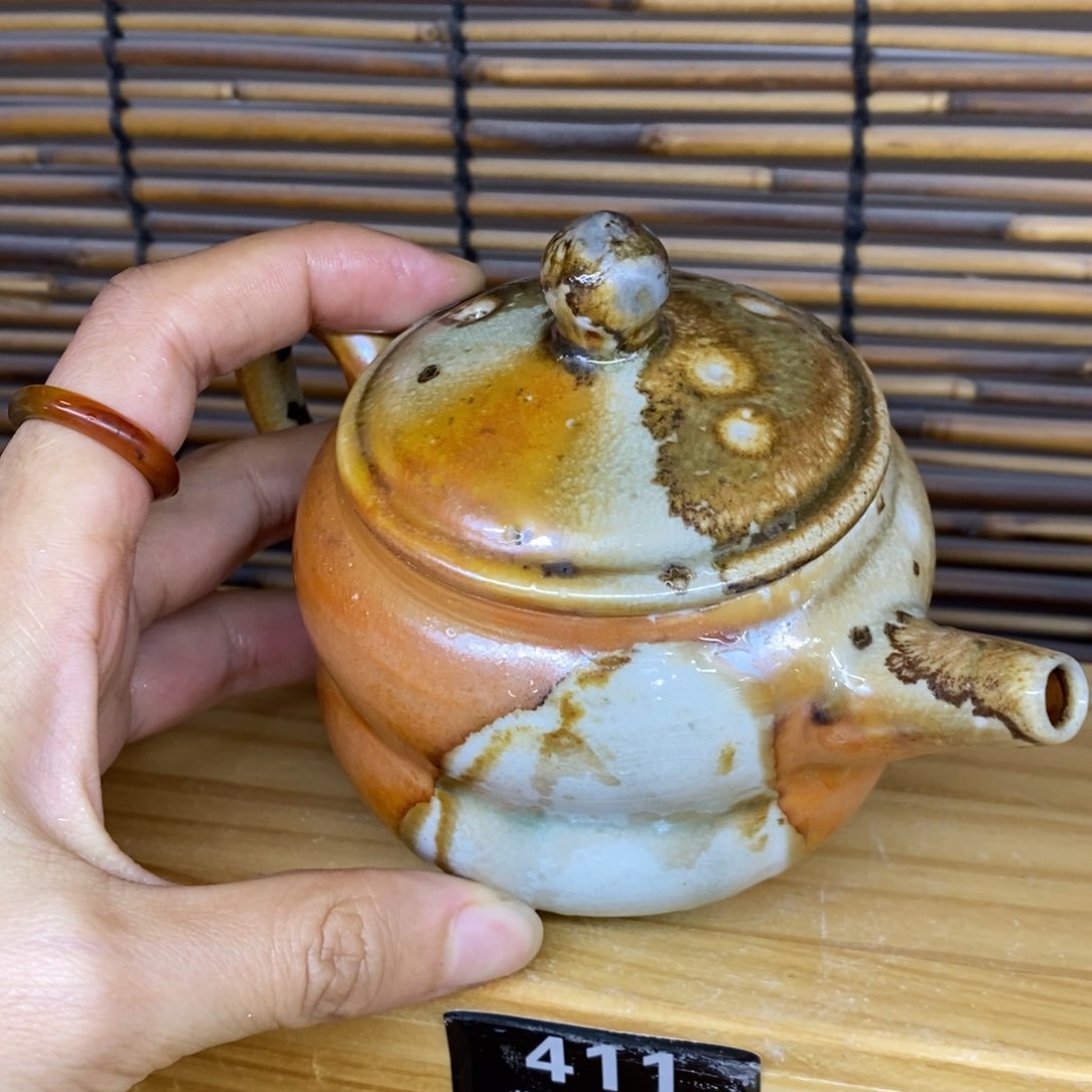 陶园柴烧，精品高货。411瑕疵