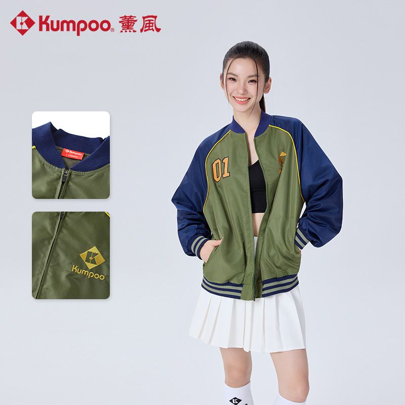 KUMPOO/薰风2025年秋冬新品运动外套男女同款羽毛球服K251U-5430