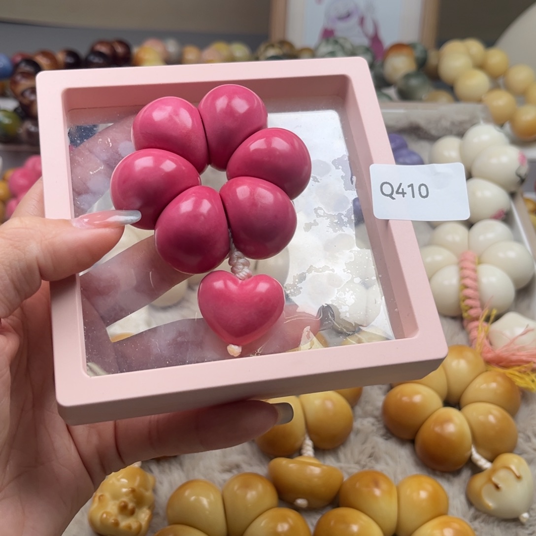 手串菩提根/象牙果滚*子Q410蒜瓣手捻象牙果27mm通货