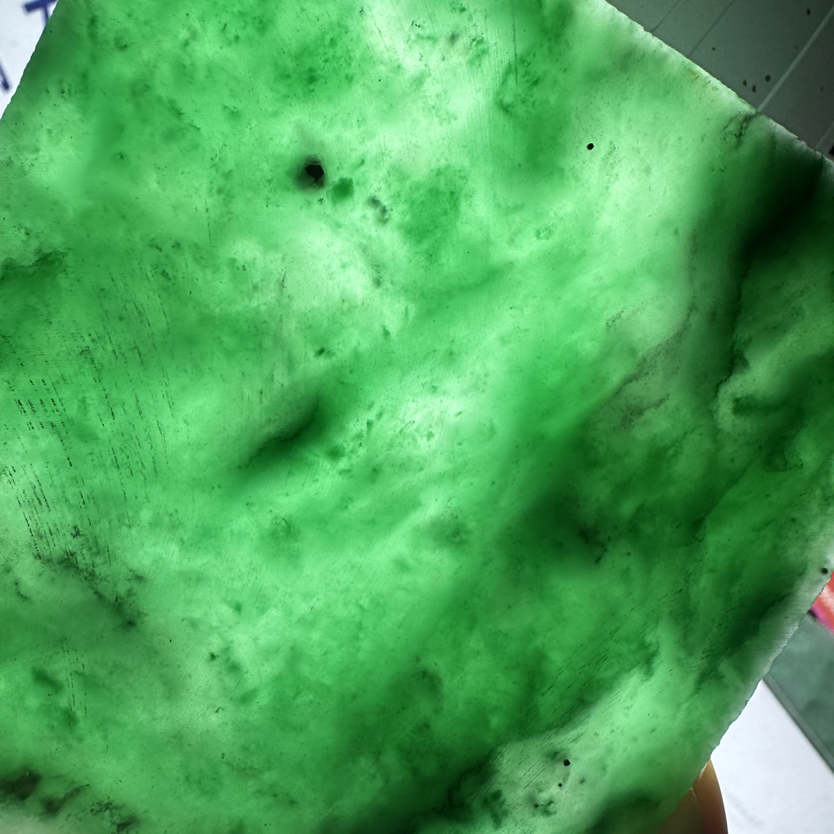 天然非洲翠手镯私人定制不支持七天无理由