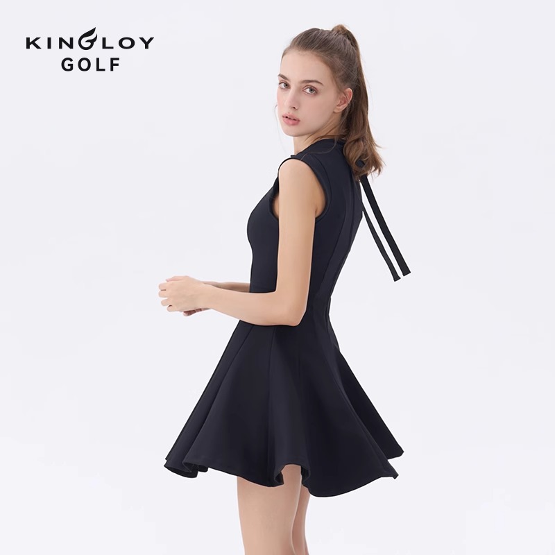 KINGLOY高尔夫女装夏季新品连衣裙时尚运动裙子显瘦服装女士套装