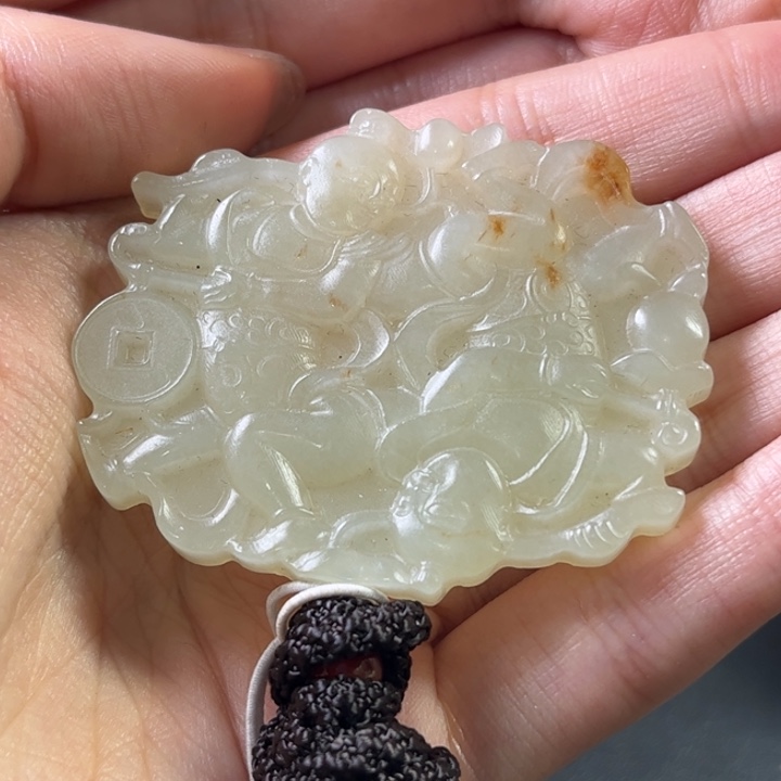 和田玉挂件未镶嵌相**生