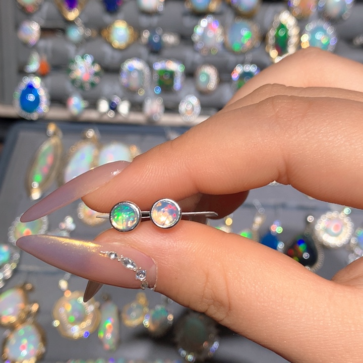 欧泊欧泊戒指t未镶嵌