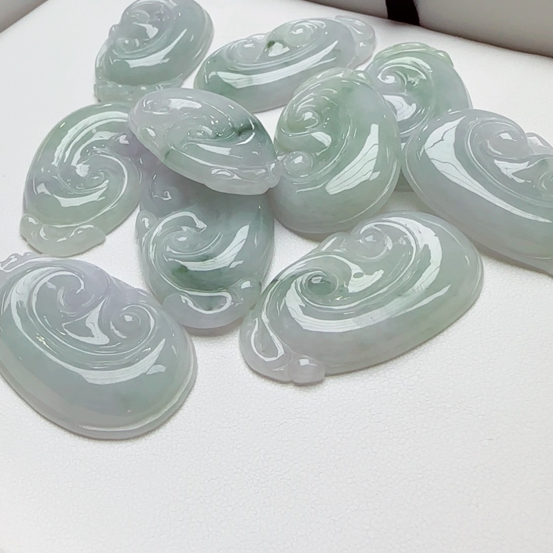 未镶嵌挂件翡翠如意