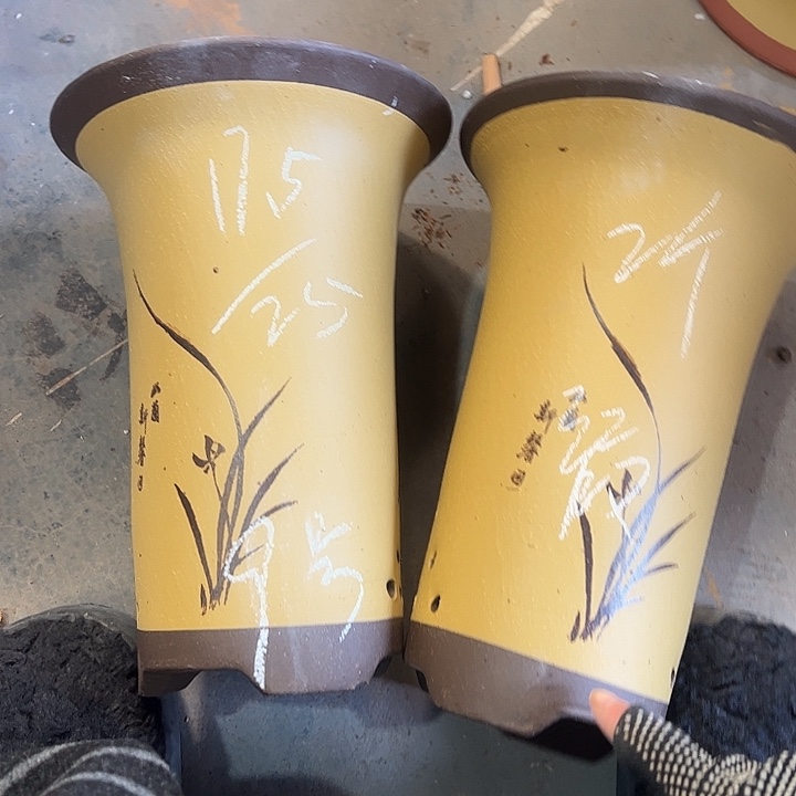 9号宜兴紫砂花盆特价优惠