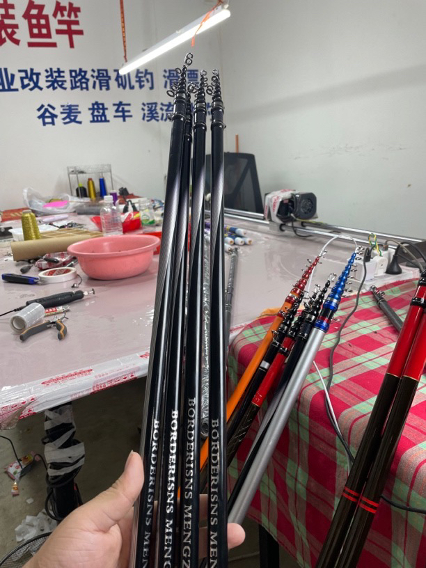 进口A环改制路滑矶钓竿博大师超轻19调
