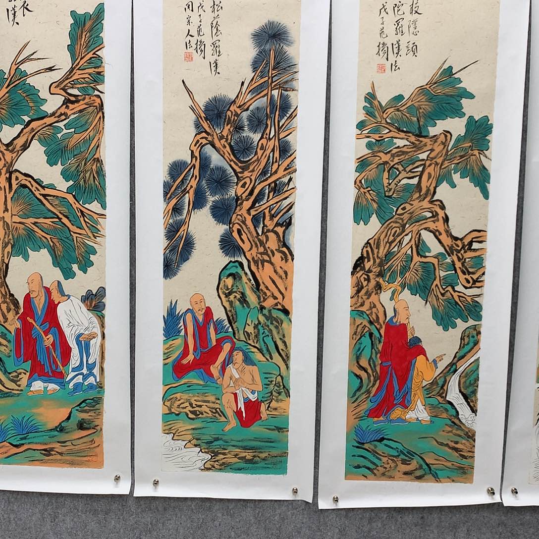 可***舅国画范老师作品精选