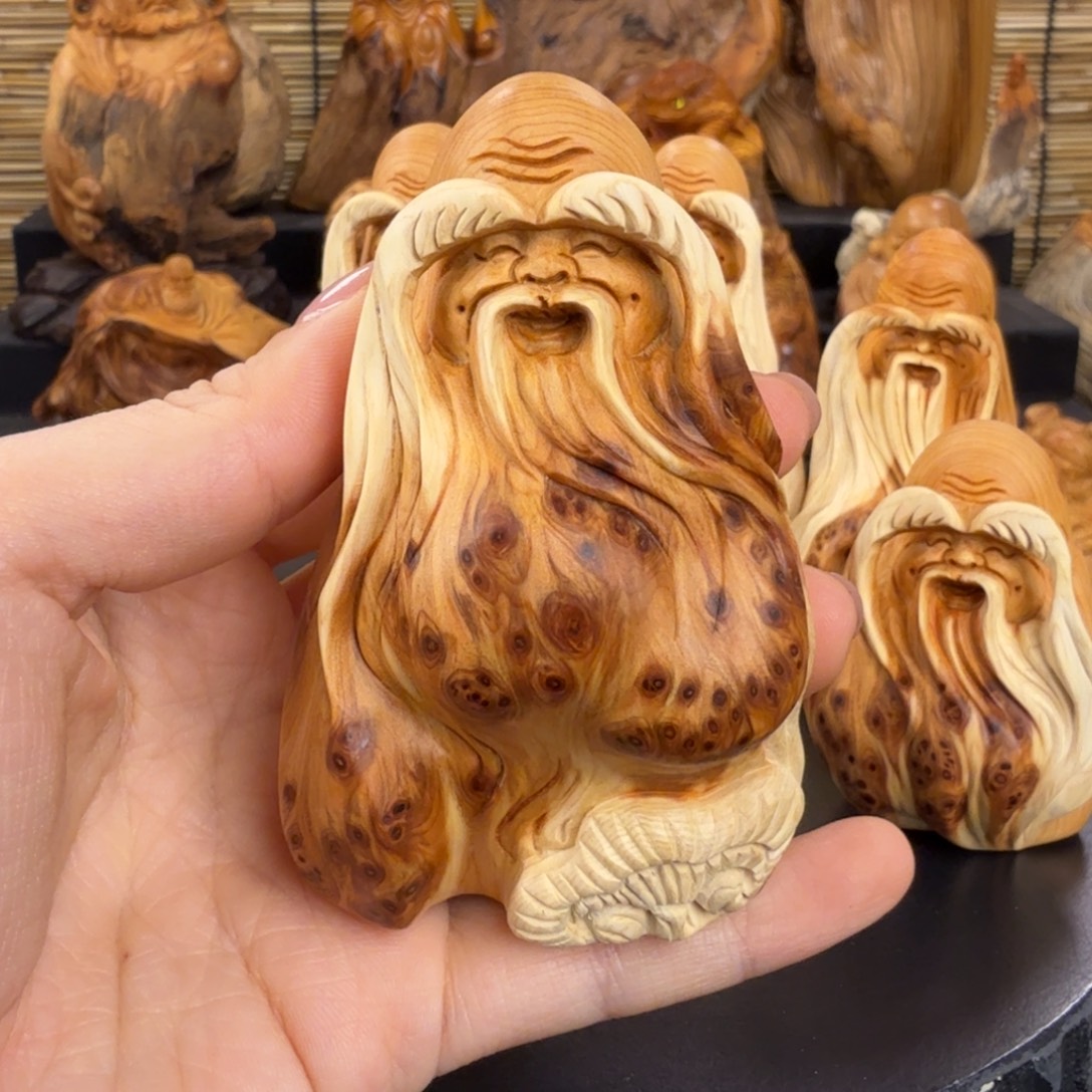 *****柏木（崖柏）手把件