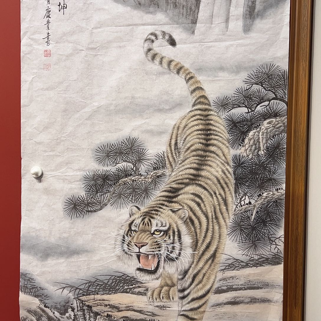 国画赵庆业老师国画作品月