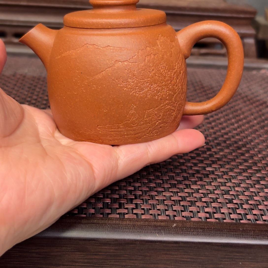 紫砂茶壶全手紫砂