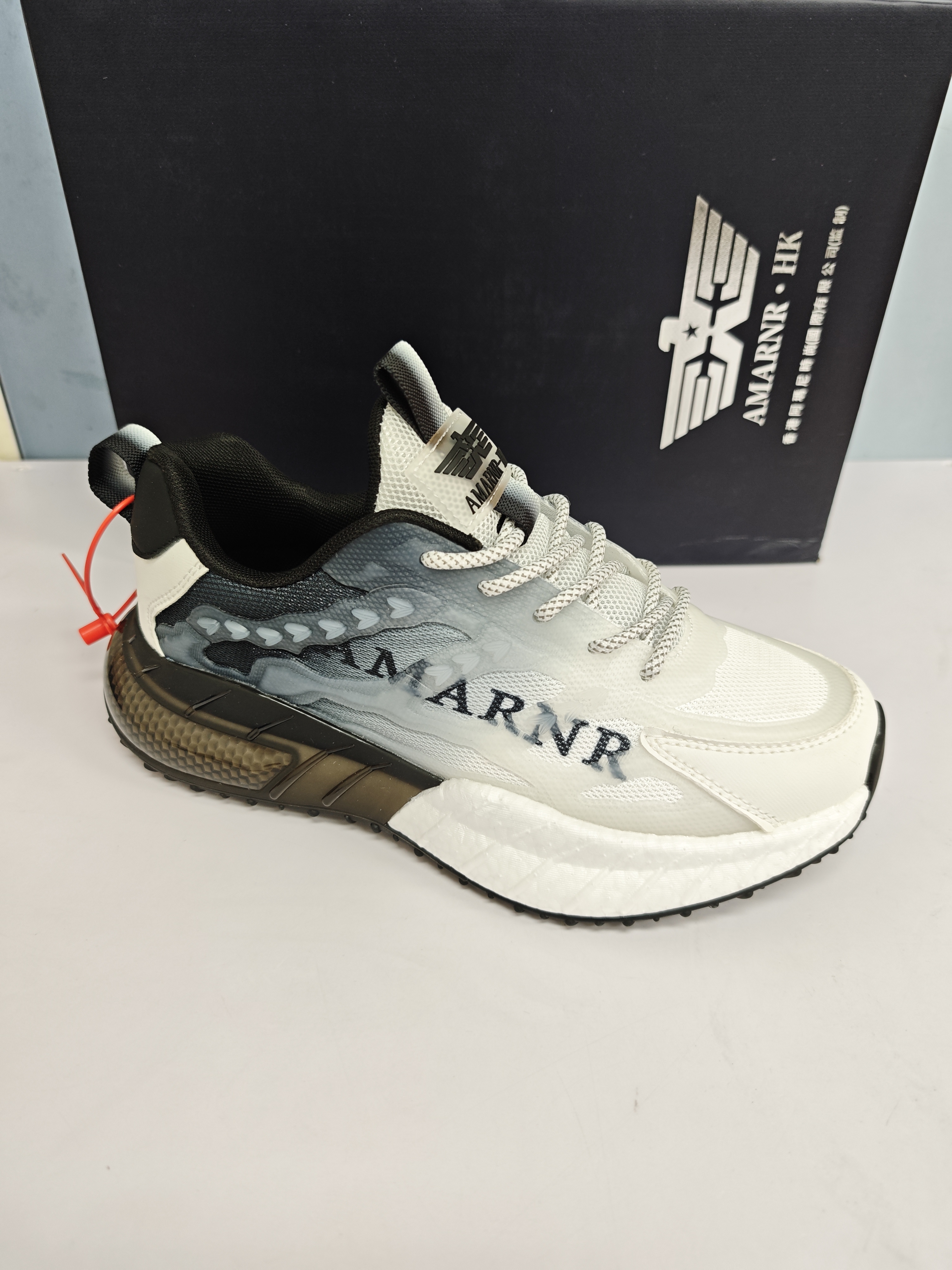 公路减震通用短跑回弹透气跑步鞋男鞋软底舒适网面