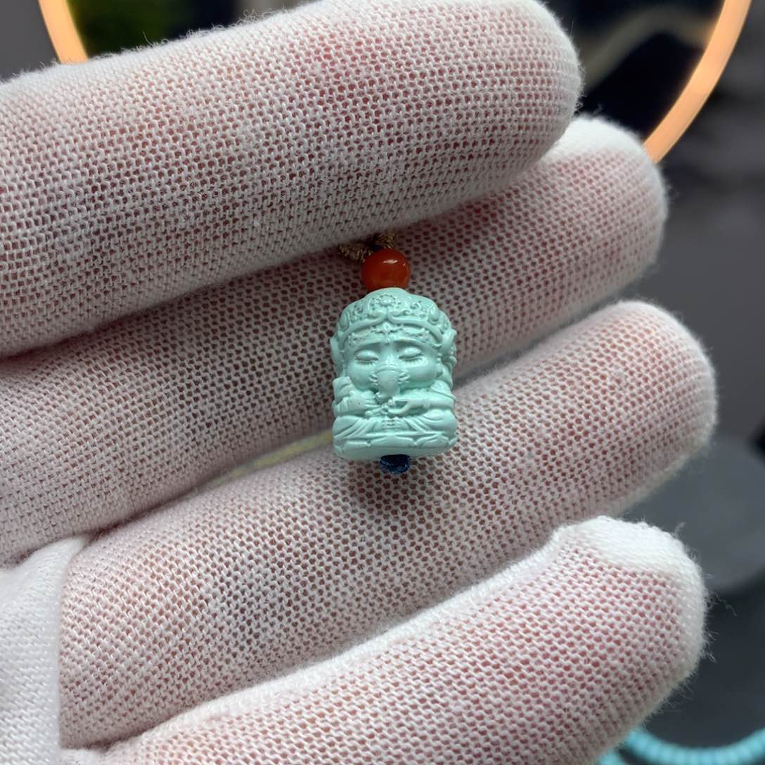 绿松石挂件未镶嵌