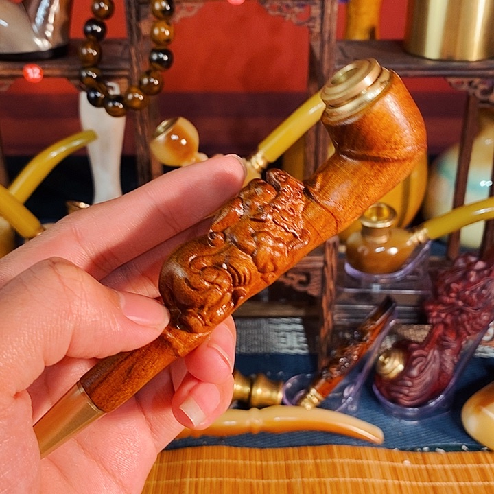 手工制作牛角粗中细