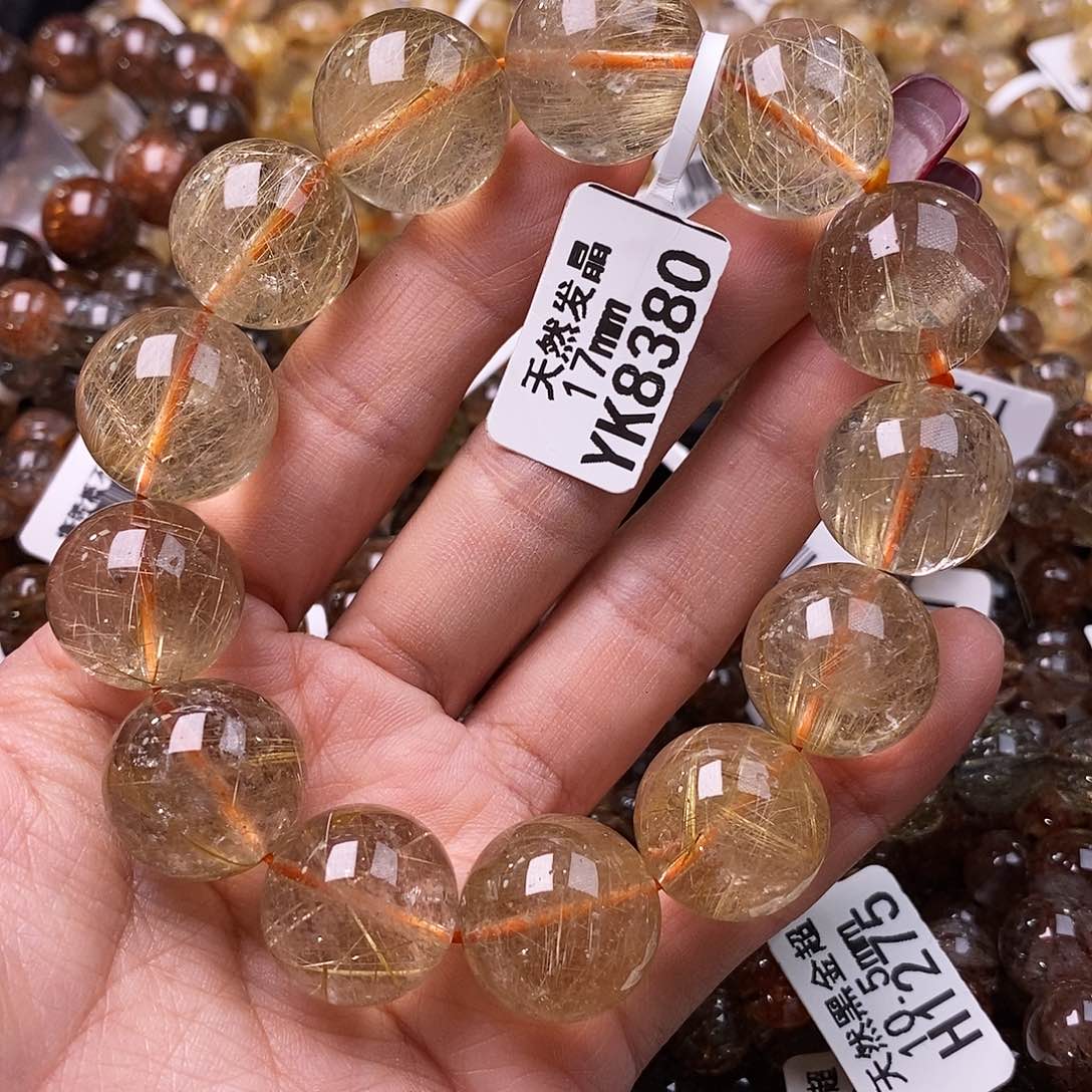 水晶手链未镶嵌水