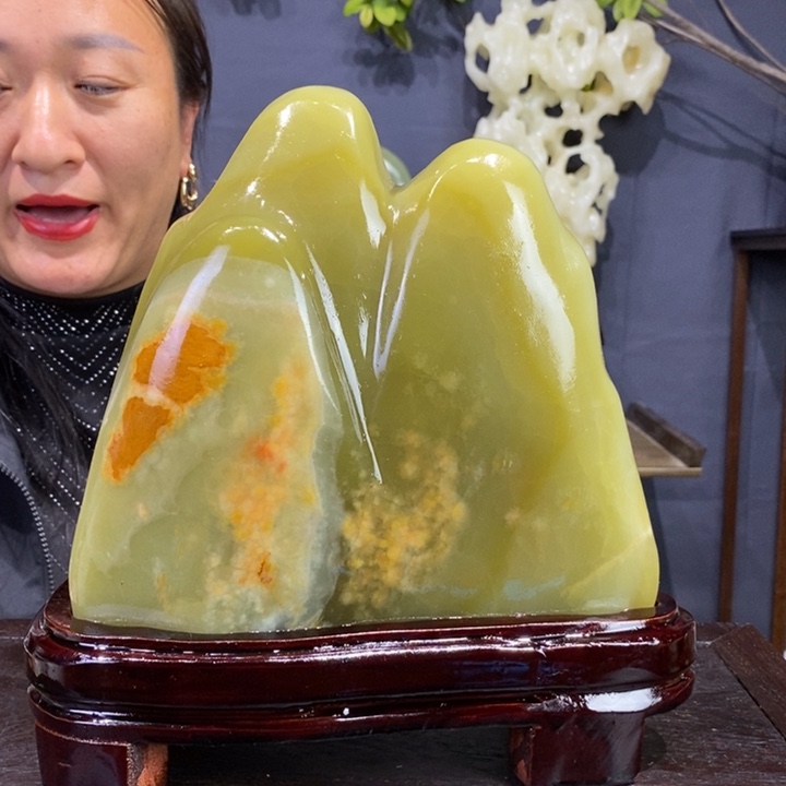 石材精品古青石摆件