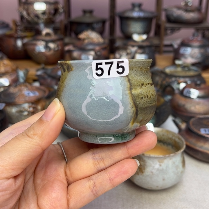 壶裸柴烧陶瓷茶具