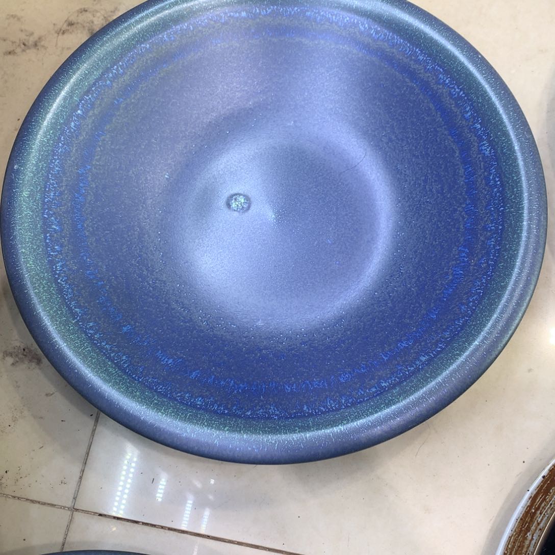 陶景德镇粗陶复古盘碗微瑕