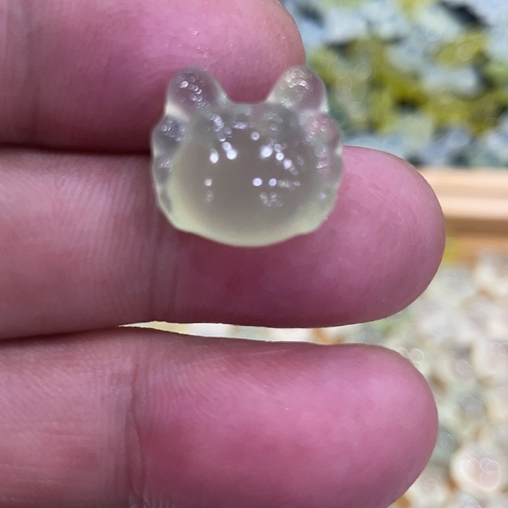 蛇纹石玉合金颈饰