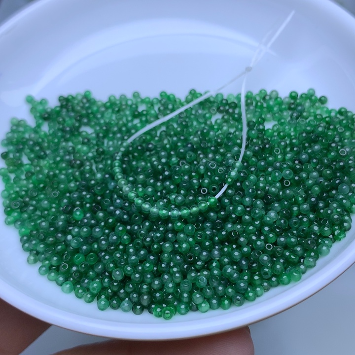 散珠翡翠卡2冰阳绿50个