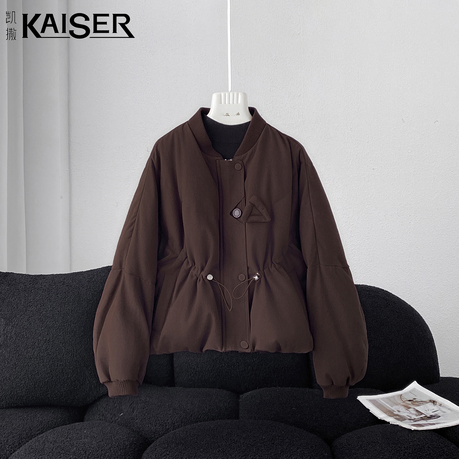 KAISER/凯撒【榕榕专属】4Y2322秋冬新款休闲宽松鹅绒羽绒服外套