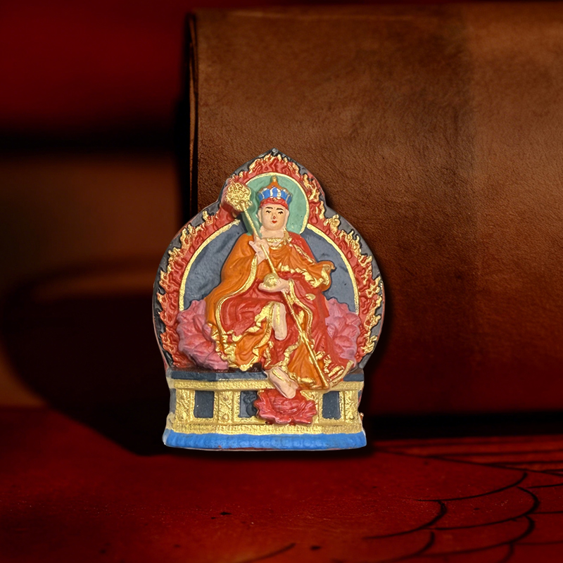 【八塔匠造】 青海热贡传统手工擦擦唐卡造像塑像