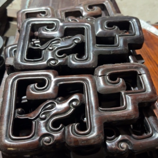 相***宗红酸枝木类红木插角