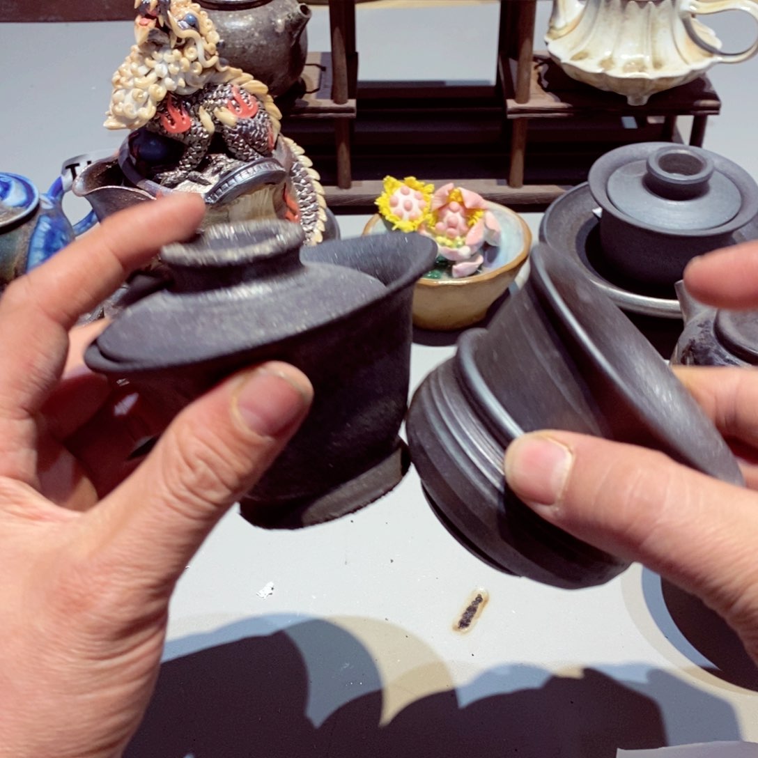 柴烧陶瓷杯子茶杯