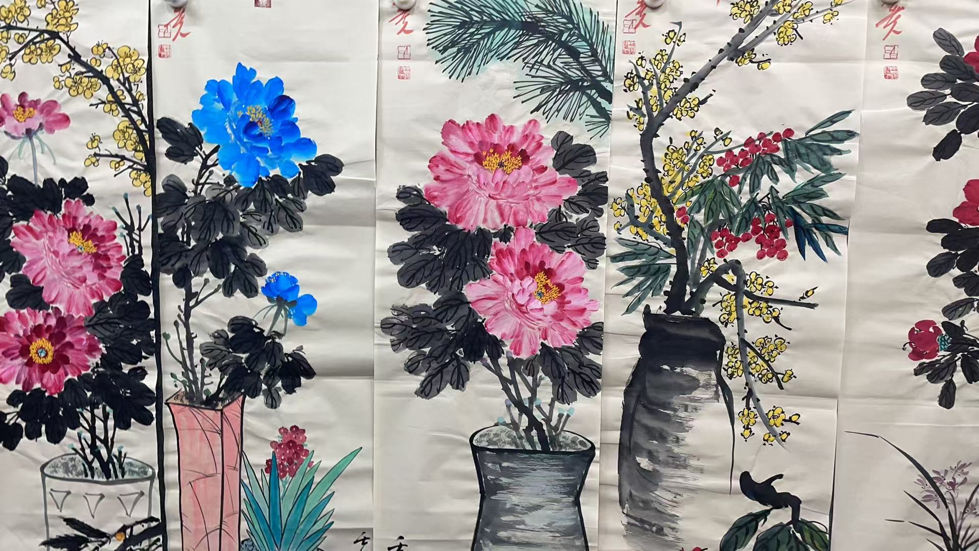 【优斯特】精品八条屏装饰画通用链接