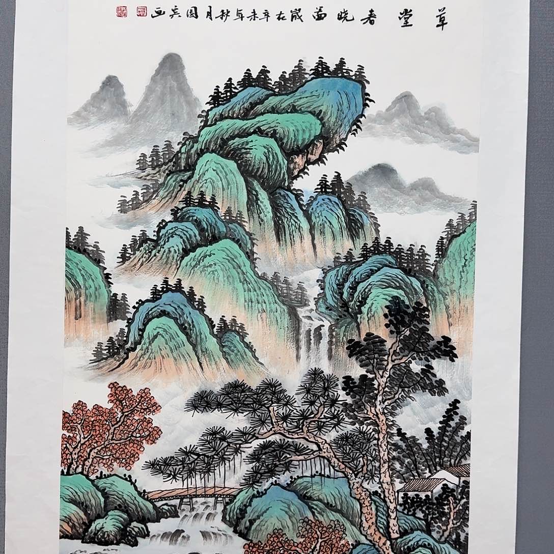 国画莫国宾老师国画精品