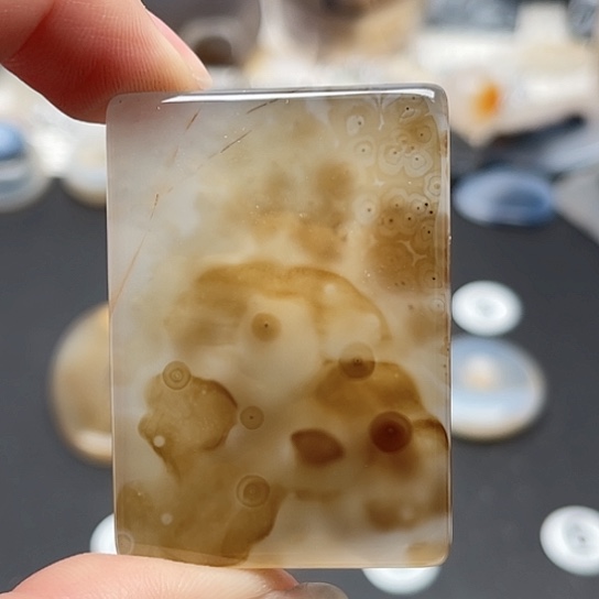 玛瑙/玉髓珠宝半成品未镶嵌