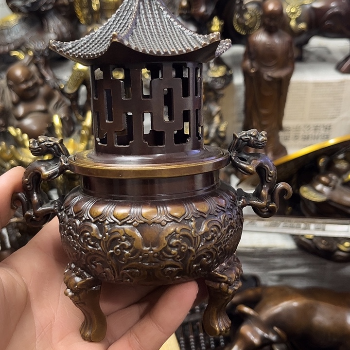 顺顺利利，铜器摆件