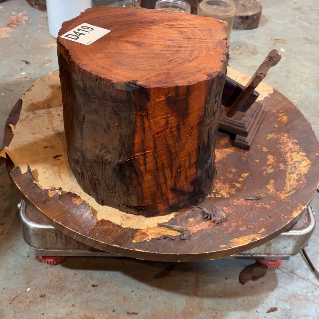 心***！绿泥一物一拍血檀编码419