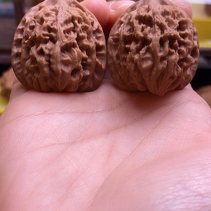 吊坠文玩核桃野生43