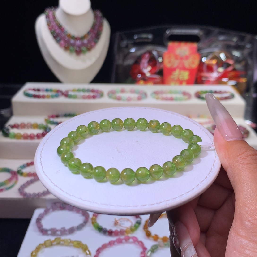 碧玺手链未镶嵌碧玺