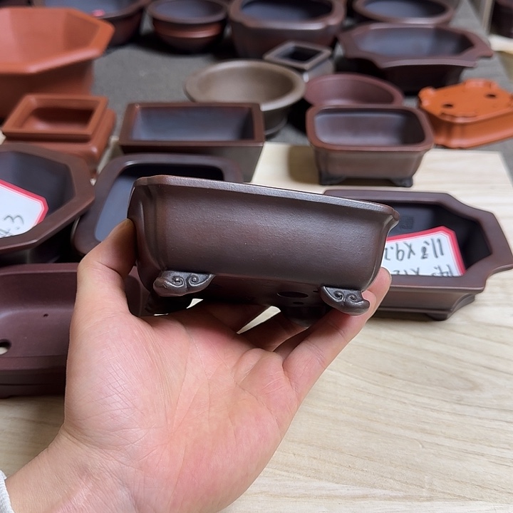 红陶熠**翔紫砂花盆