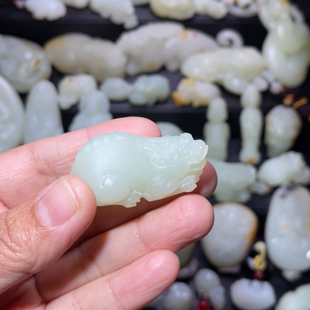 和田玉颈饰未镶嵌亿**楠