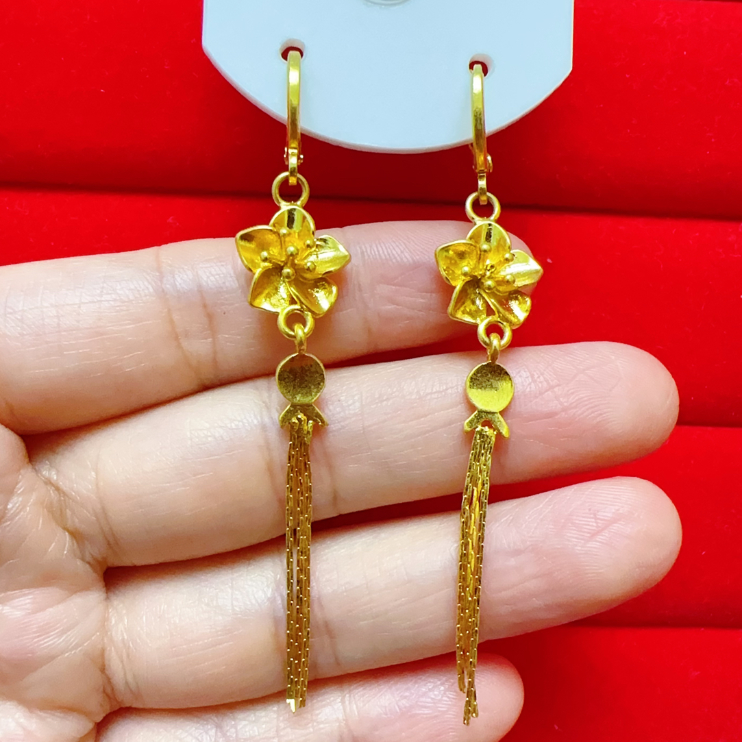 铜合金耳饰 57号时尚潮流休闲耳圈流苏