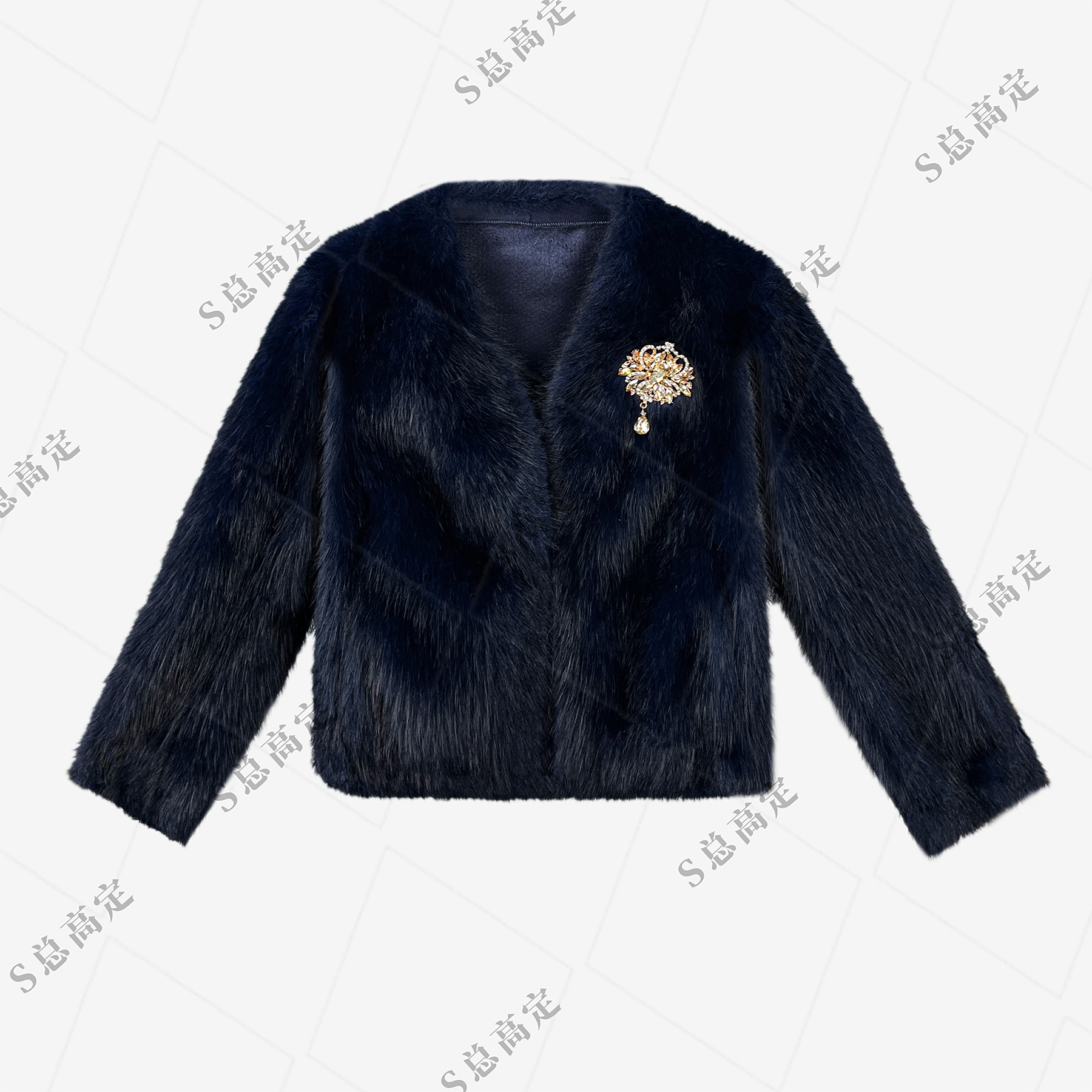 【莎总专属】韩系冬季小香气质名媛风短款加厚保暖显高短外套D0277