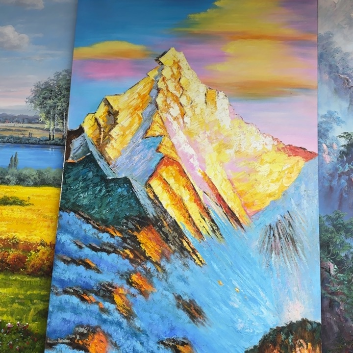 油画680160油画作品展作品展