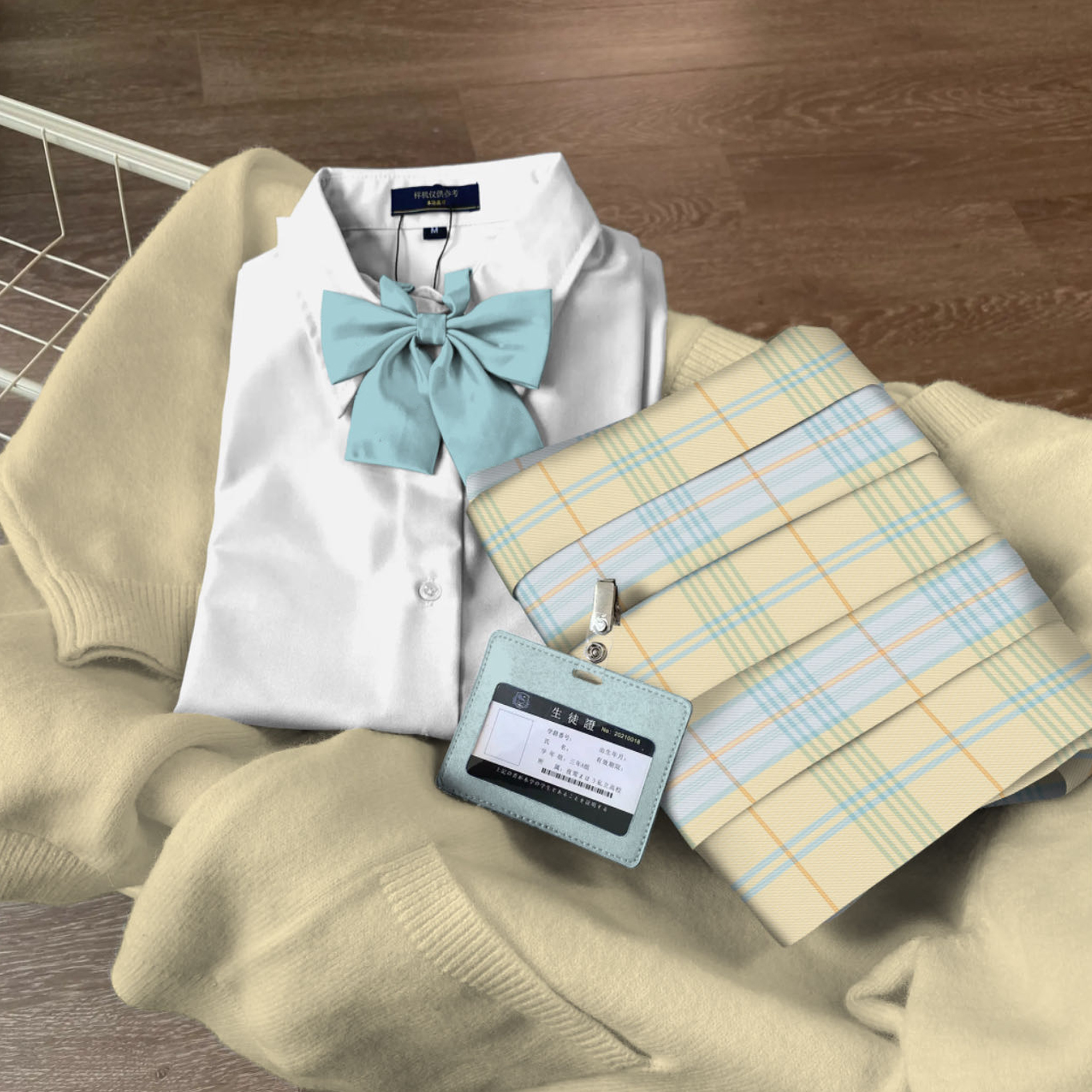 御茶家柚月-先行团-JK格裙制服原创正版