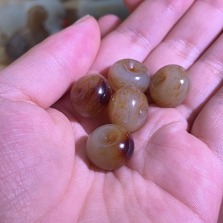 和田玉未镶嵌颈饰༒****