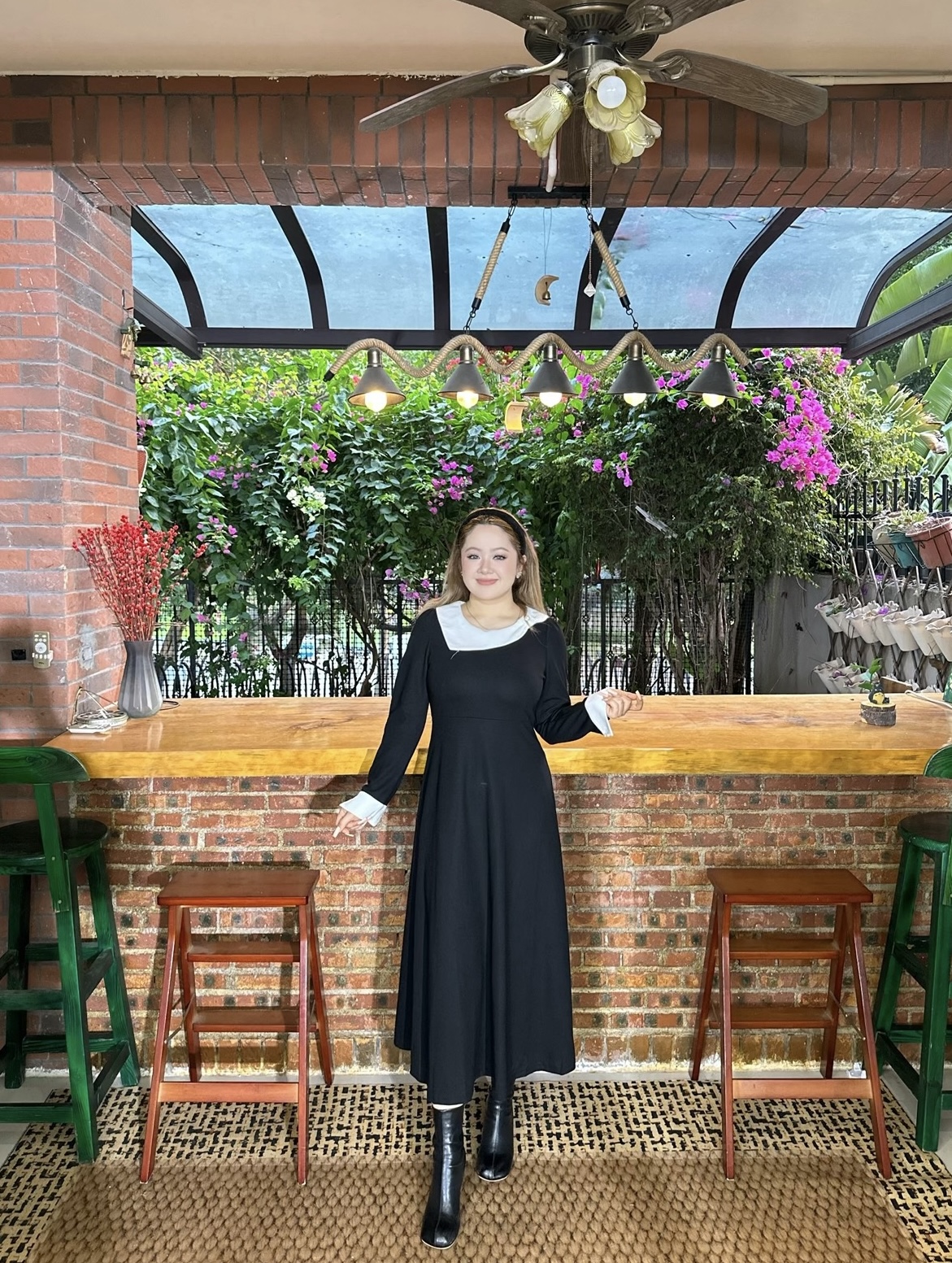 A&N   【巴黎夜色】法式优雅气质连衣裙高级感a字小黑裙