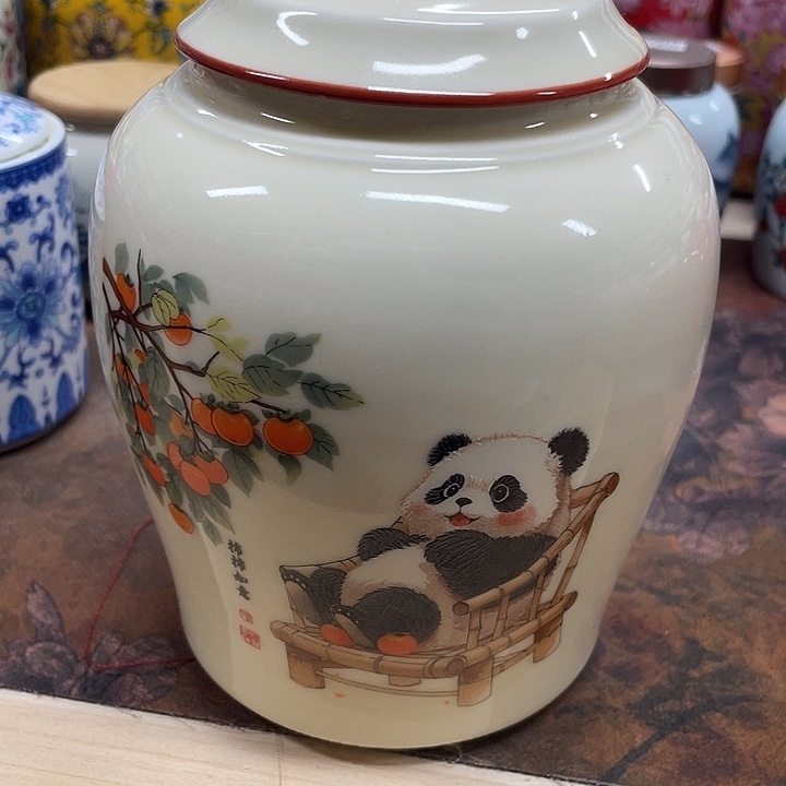 陶瓷罐密封罐茶叶罐储物罐