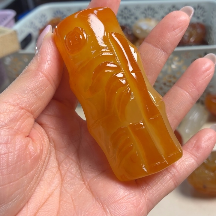 玛瑙/玉髓未镶嵌吊坠(不含链)