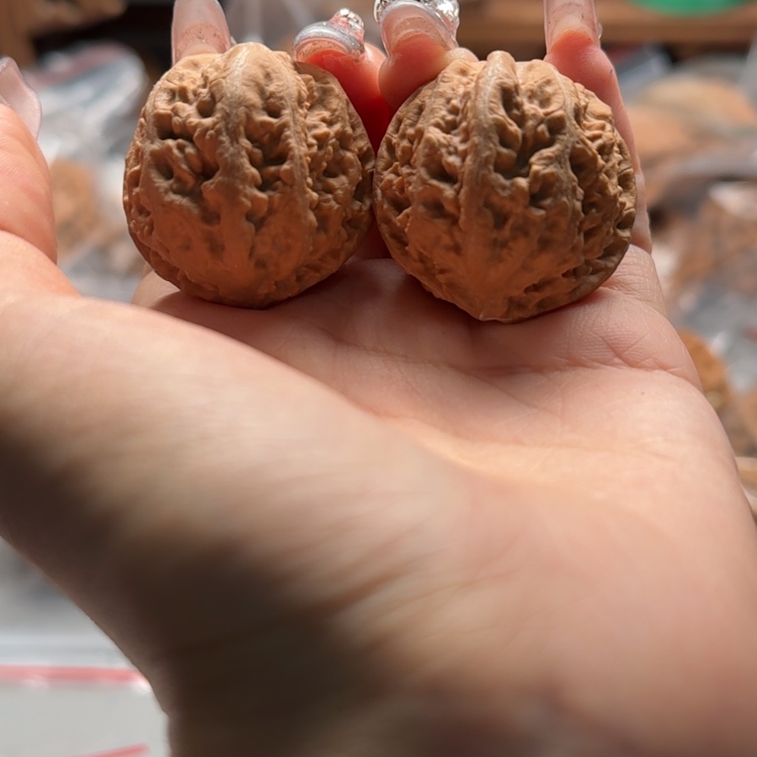 文玩核桃把件关东木子楸百核156