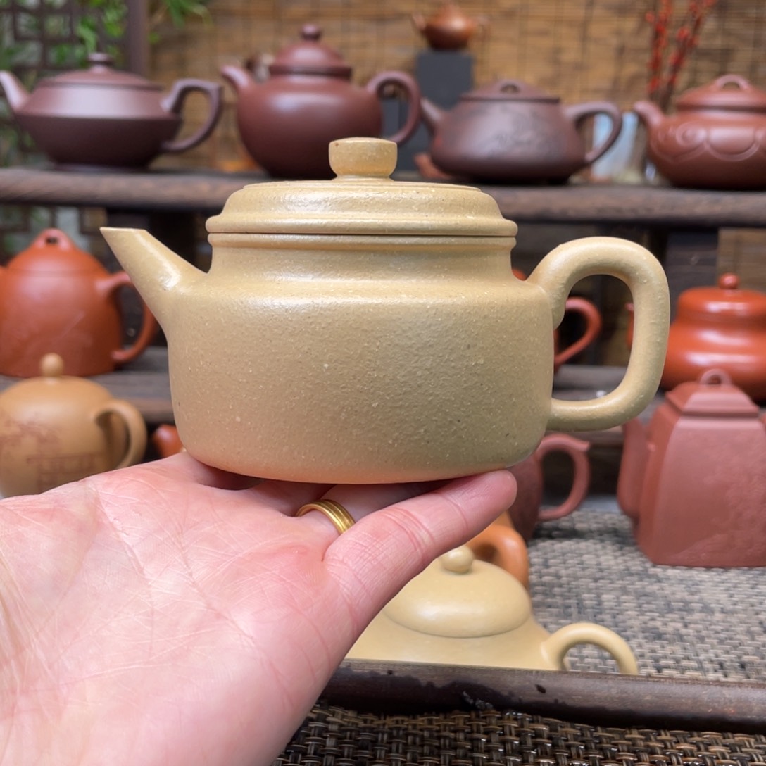 紫砂茶壶宜兴原矿紫砂手工制220