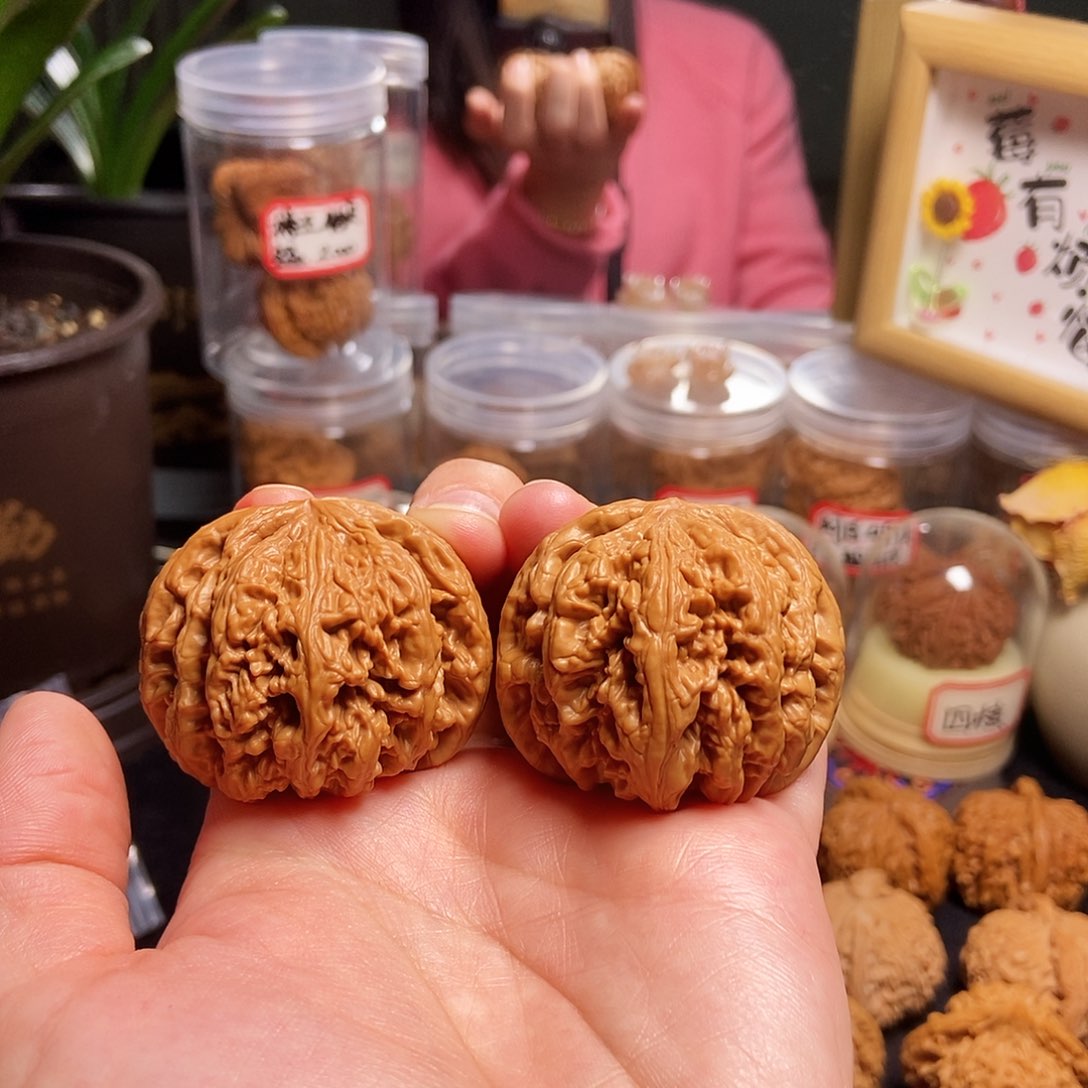 文玩核桃吊坠45粗筋浅修精打底