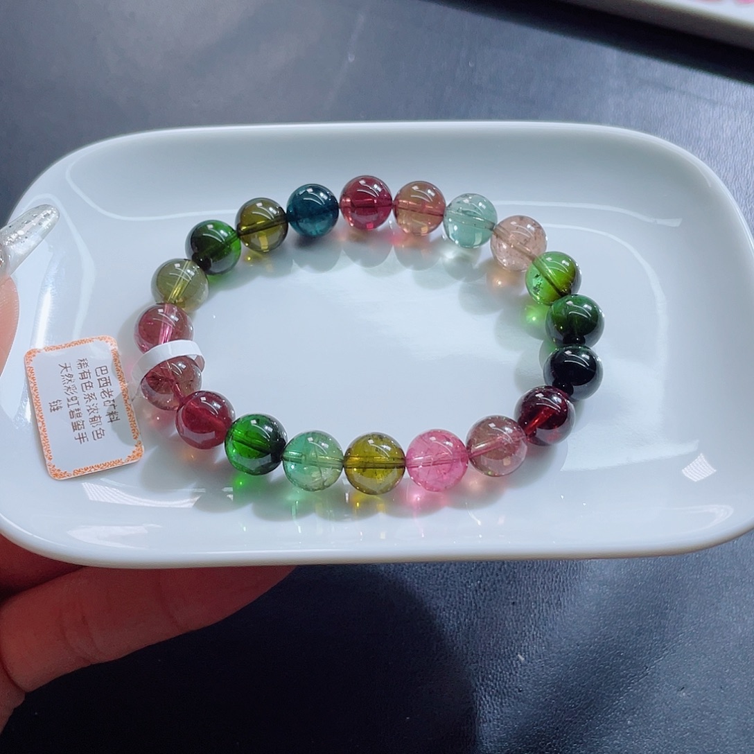 手链未镶嵌碧玺10mm左右