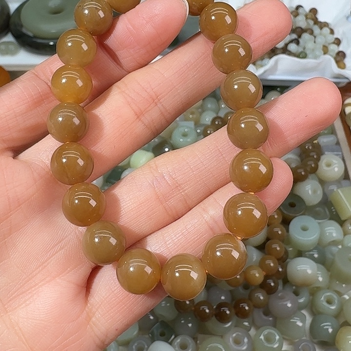 氧****和田玉（糖玉）未镶嵌颈饰拍2